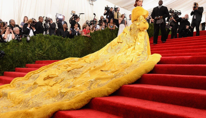 rock paper scissors yellow dress